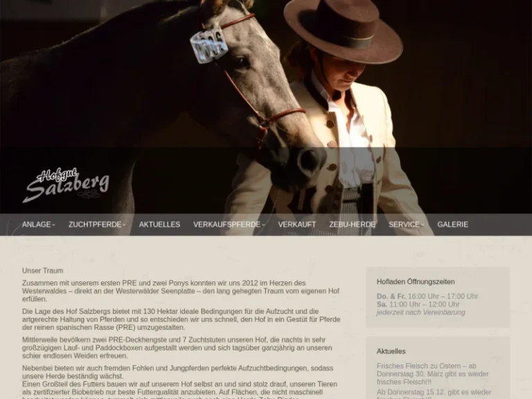 Hof Salzberg – Bio Rindfleisch & Hofladen - Rheinland-Pfalz in Steinebach an der Wied