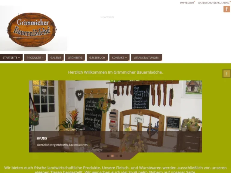 Grimmicher Bauernlädche - Hessen in Grünberg