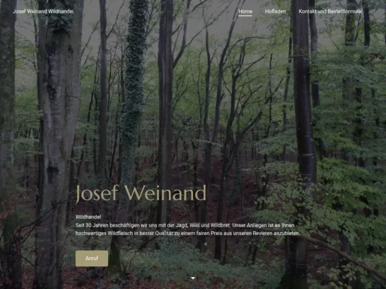 Josef Weinand Wildhandel - Rheinland-Pfalz in Ralingen