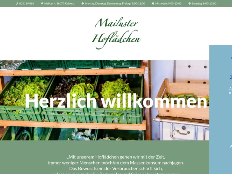 Nicole Caspers Mailuster Hofladen - Rheinland-Pfalz in Koblenz