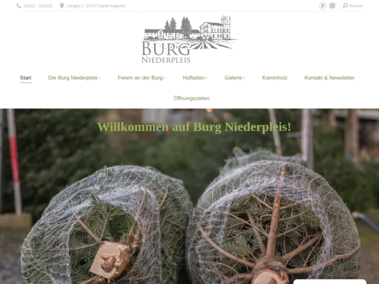 Hofladen Burg Niederpleis - Nordrhein-Westfalen in Sankt Augustin