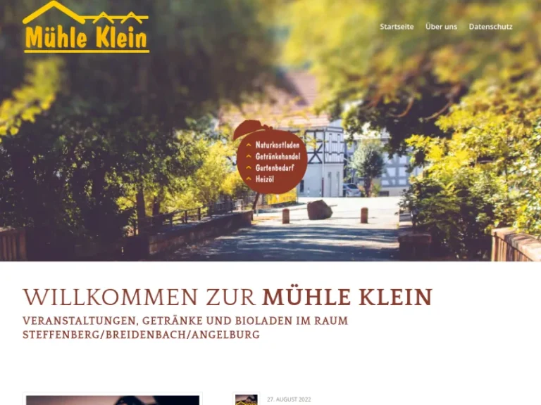 Mühle Klein Inh. Armin Klein e.K. - Hessen in Steffenberg