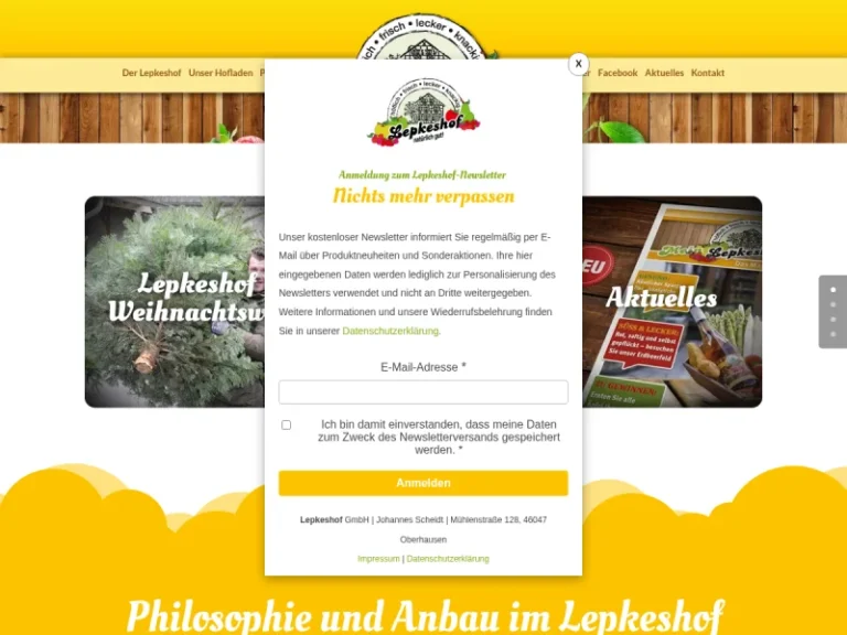 Lepkeshof – natürlich gut - Nordrhein-Westfalen in Oberhausen