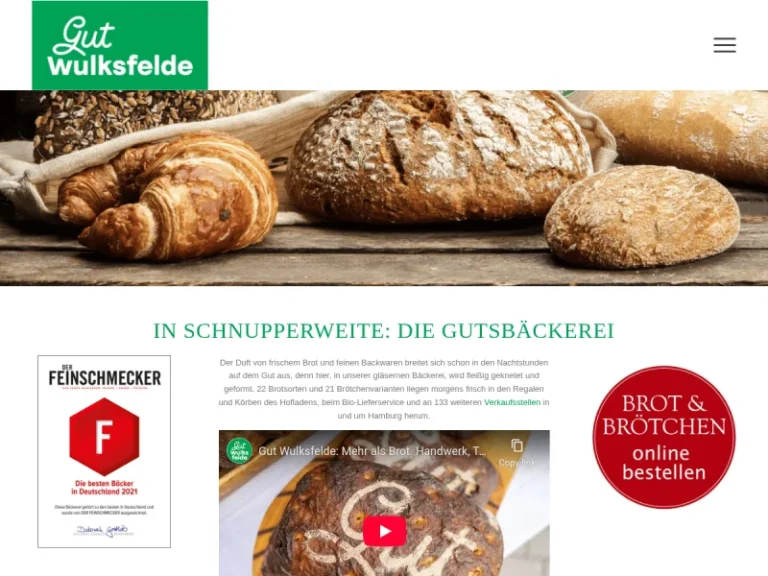 Wulksfelder Gutsbäckerei GmbH - Schleswig-Holstein in Tangstedt