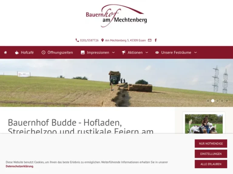 Bauernhof am Mechtenberg, Hubertus Budde und Andrea Maas - Nordrhein-Westfalen in Essen