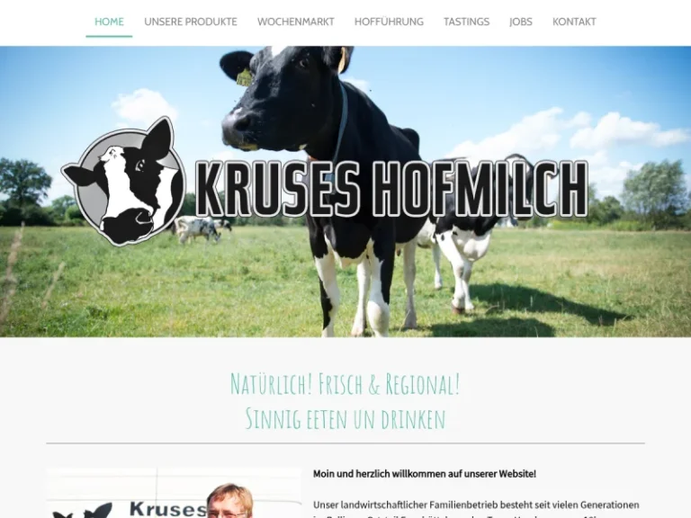 Kruses Hofmilch - Schleswig-Holstein in Rellingen