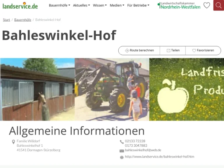 Bahleswinkelhof - Nordrhein-Westfalen in Dormagen