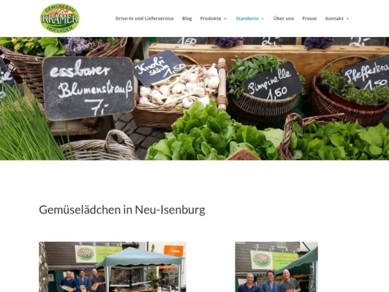 Krämer Gemüsebau Hofladen - Hessen in Neu-Isenburg