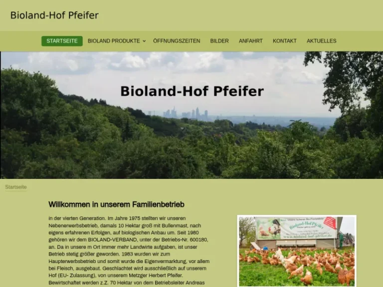Biohof G. und Herbert Pfeifer - Hessen in Bad Soden am Taunus