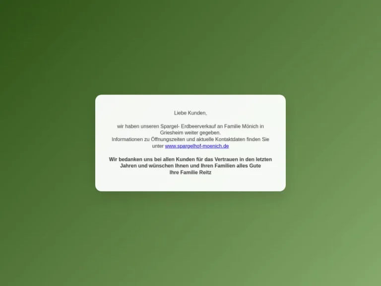 Spargel- und Erdbeeren Mönich Eschborn - Hessen in Eschborn