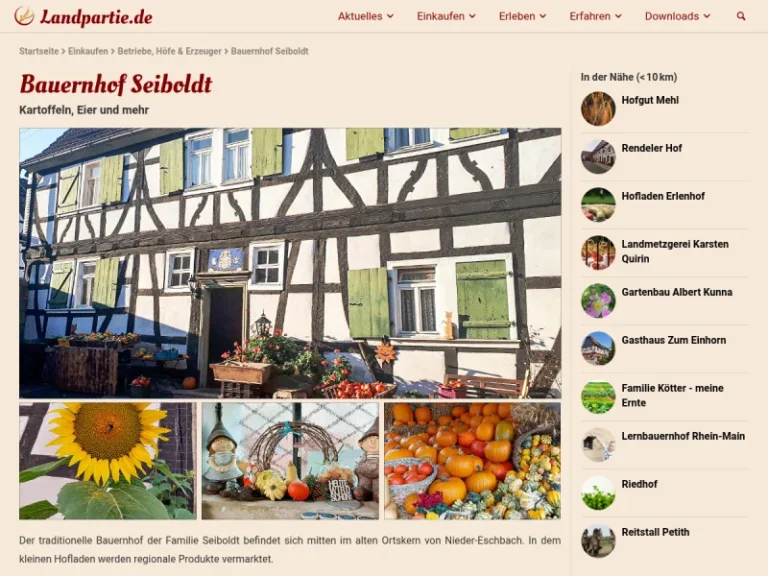 Bauernhof Seiboldt - Hessen in Frankfurt am Main