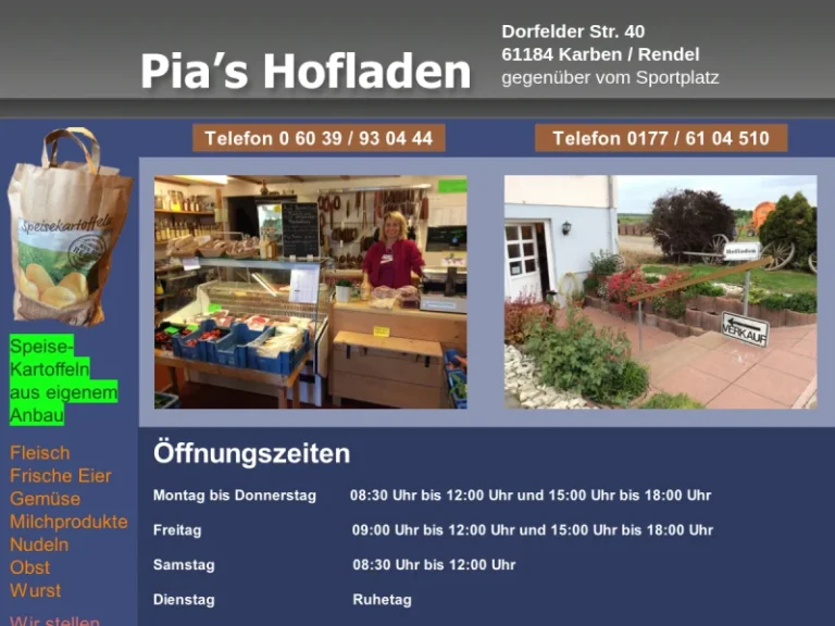 Pia’s Hofladen - Hessen in Karben