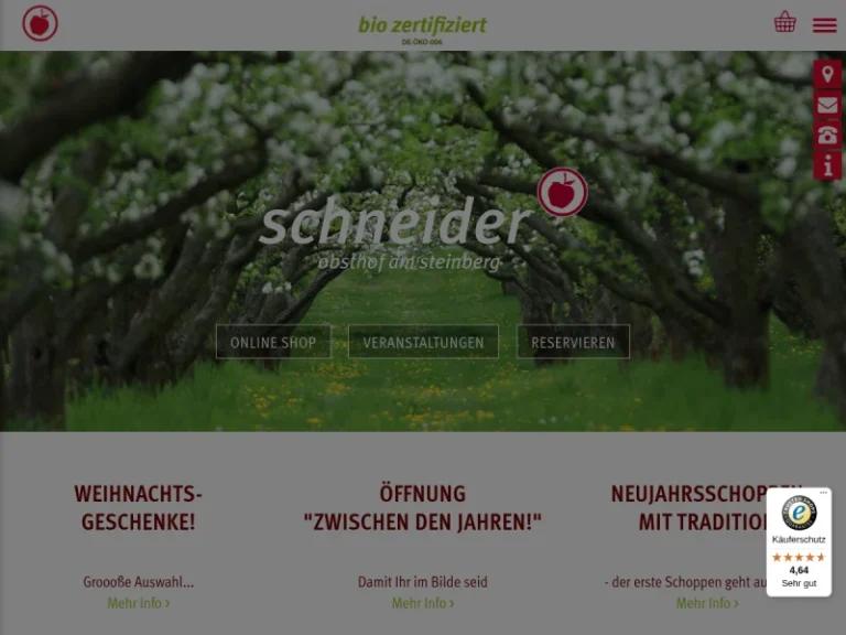 Obsthof am Steinberg - Hessen in Frankfurt am Main