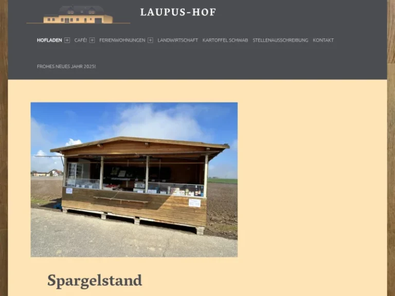 Spargelstand Laupushof - Hessen in Bad Vilbel