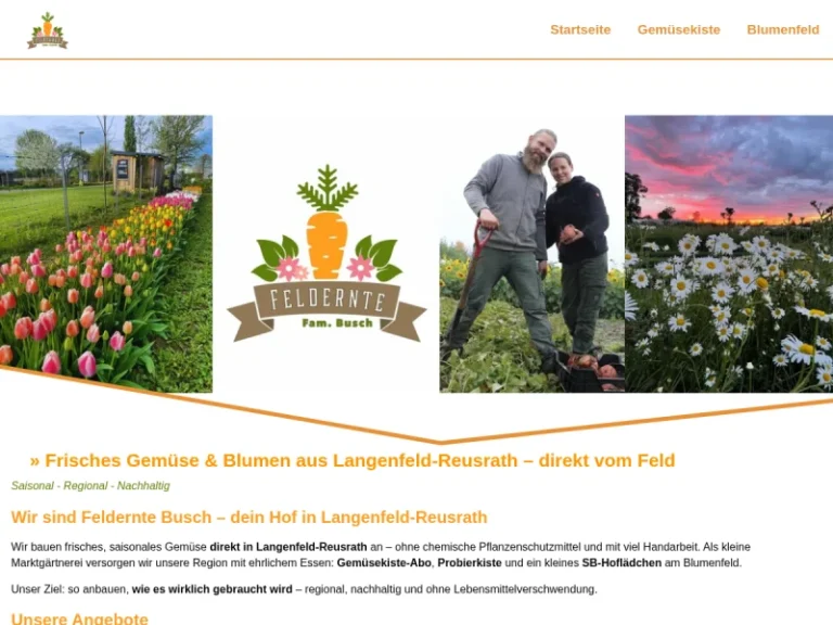 Feldernte Fam. Busch Mini Hofladen - Nordrhein-Westfalen in Langenfeld (Rheinland)