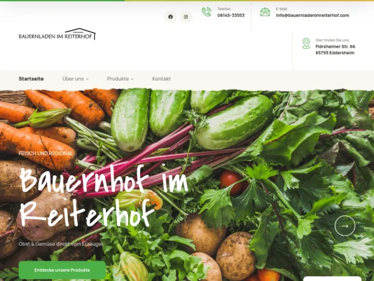 Bauernladen im Reiterhof Harth - Hessen in Hattersheim am Main