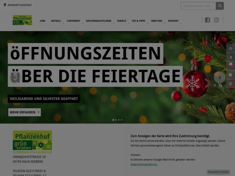 Seeberger Pflanzenhof - Nordrhein-Westfalen in Köln