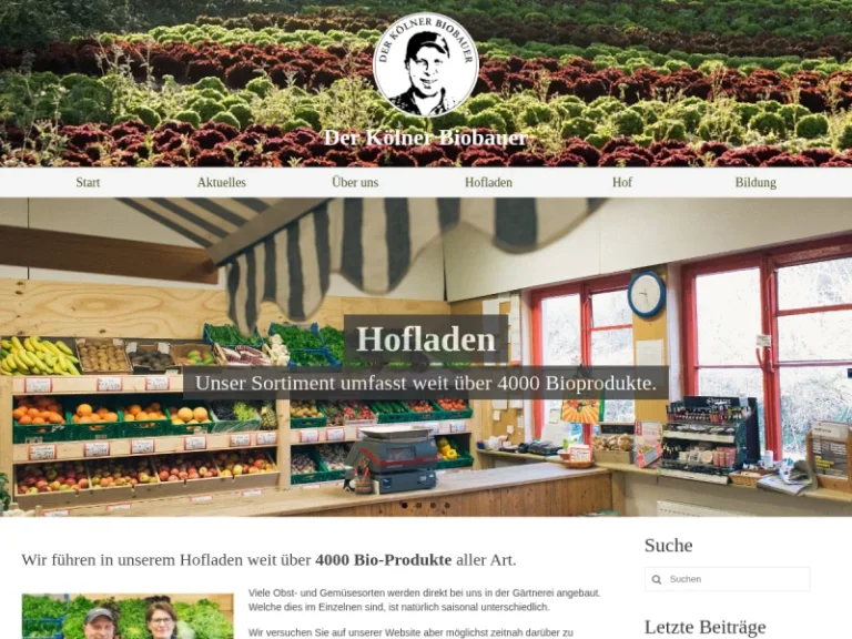 Der Kölner Biobauer Dellbrück - Nordrhein-Westfalen in Köln