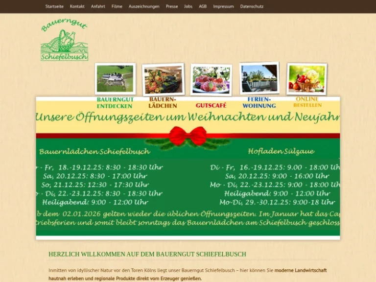 Bauerngut Schiefelbusch – Brücker Mauspfad Feldverkauf - Nordrhein-Westfalen in Köln