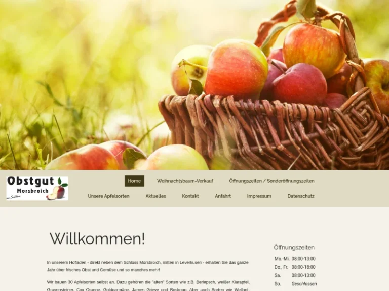 Obstgut Morsbroich - Nordrhein-Westfalen in Leverkusen