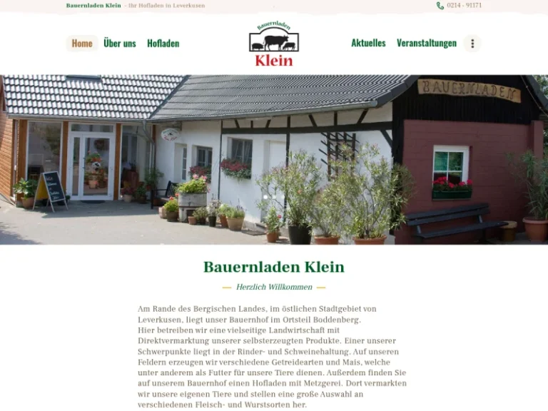 Bauernladen Klein - Nordrhein-Westfalen in Leverkusen