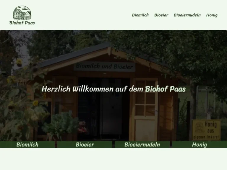 Biohof Paas Sieferhof - Nordrhein-Westfalen in Burscheid