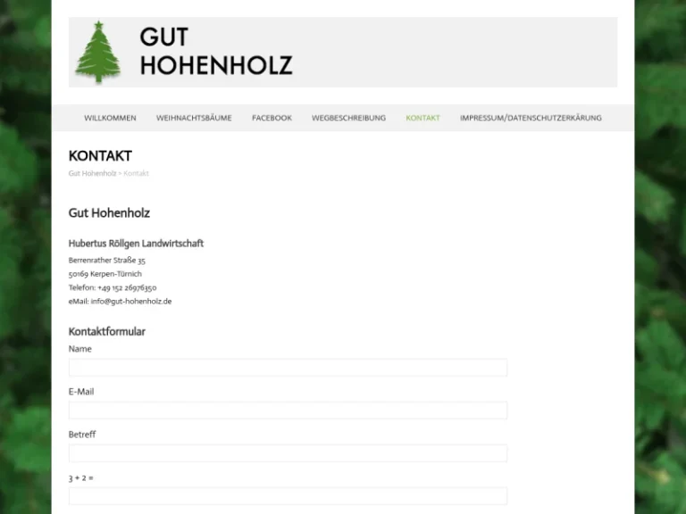 Hubertus Röllgen Landwirtschaft - Nordrhein-Westfalen in Kerpen