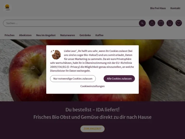 IDA GmbH Frische frei Haus - Nordrhein-Westfalen in Köln