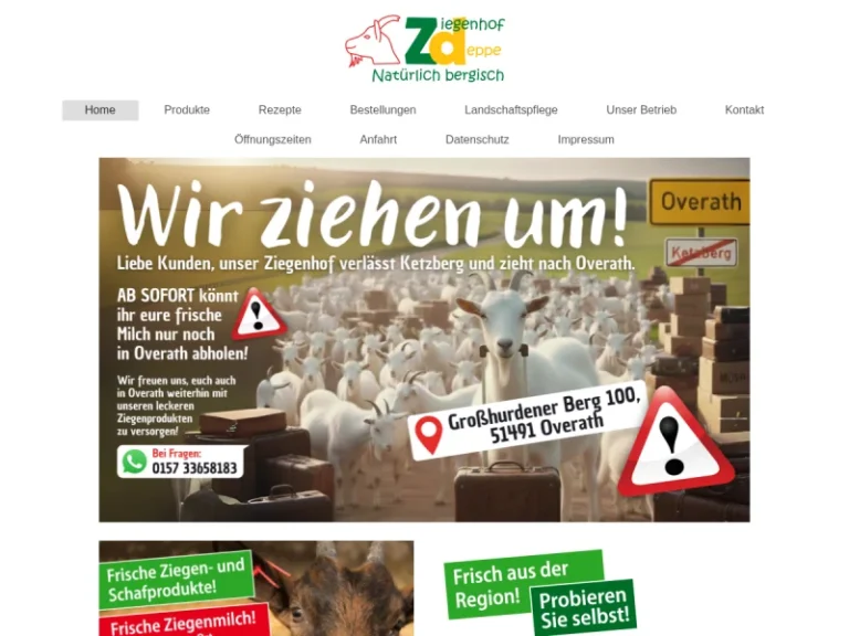Ziegenhof Deppe - Nordrhein-Westfalen in Wermelskirchen