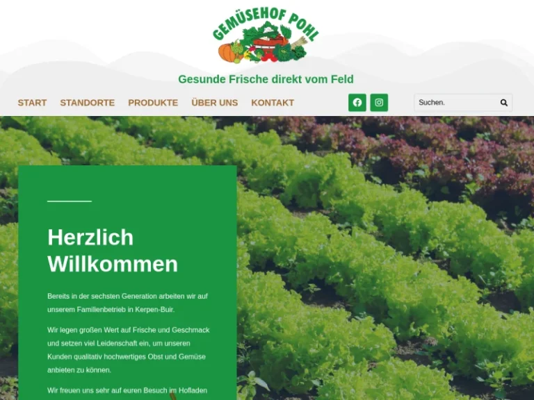 Obst- und Gemüsehof Pohl - Nordrhein-Westfalen in Kerpen