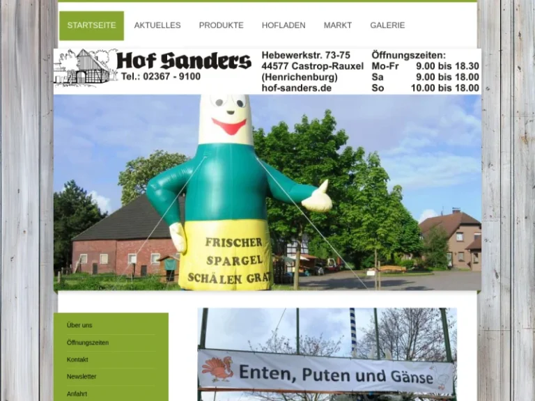Hof Sanders GbR - Nordrhein-Westfalen in Castrop-Rauxel