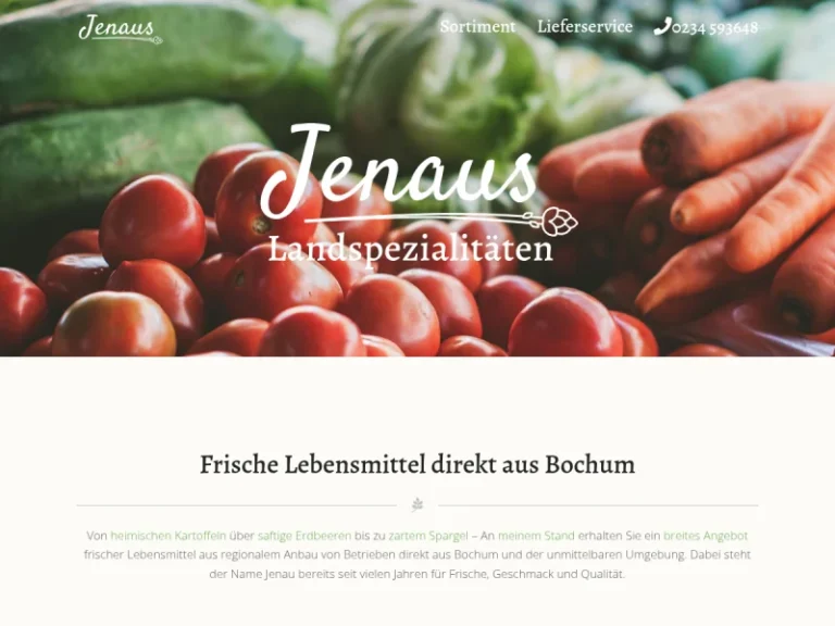 Jenaus Landspezialitäten - Nordrhein-Westfalen in Bochum