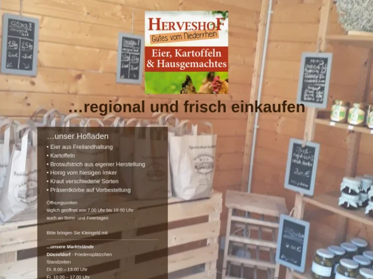 Bauernladen Herveshof Fam. Benger - Nordrhein-Westfalen in Rheurdt