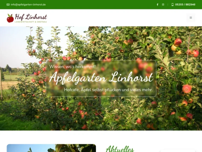 Apfelgarten Linhorst - Nordrhein-Westfalen in Werther (Westfalen)