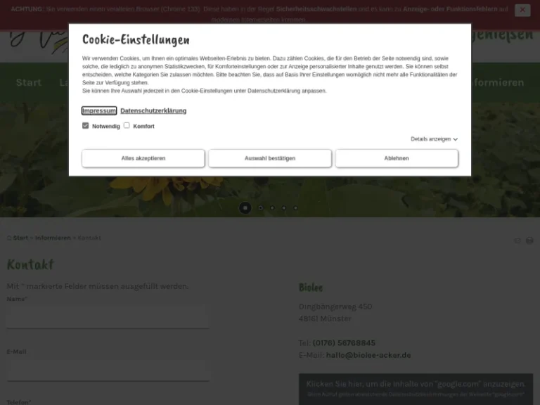 Biolee - Nordrhein-Westfalen in Münster