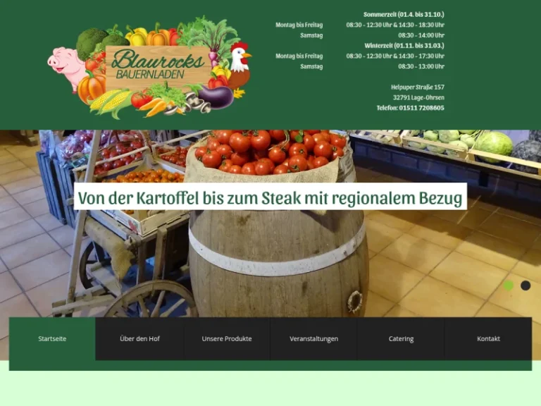 Blaurocks Bauernladen - Nordrhein-Westfalen in Lage