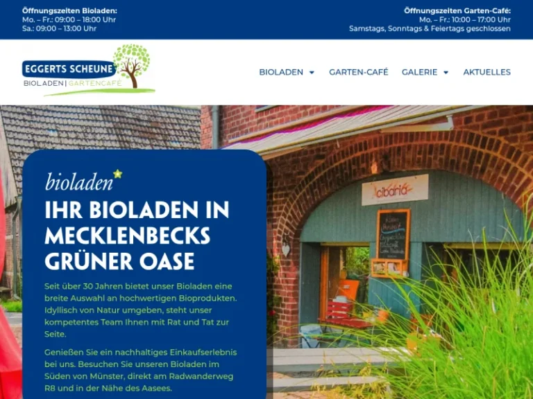 Eggerts Scheune Naturkost GmbH - Nordrhein-Westfalen in Münster