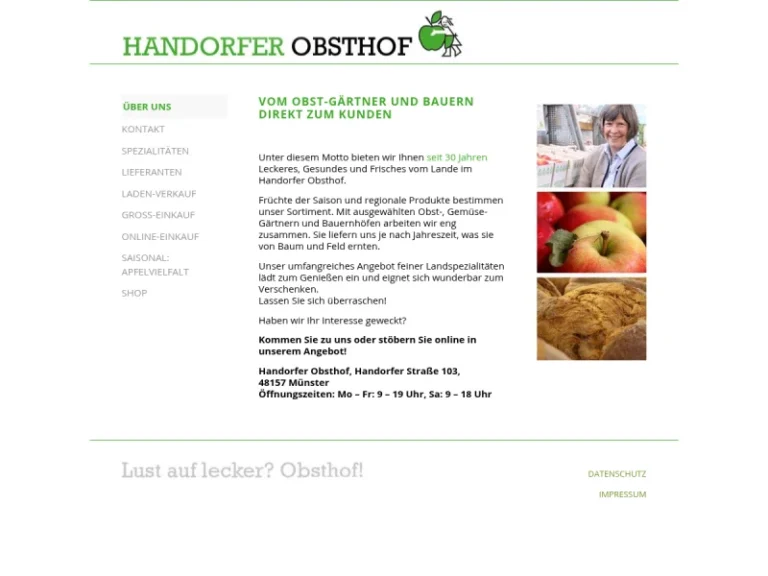 Handorfer Obsthof - Nordrhein-Westfalen in Münster