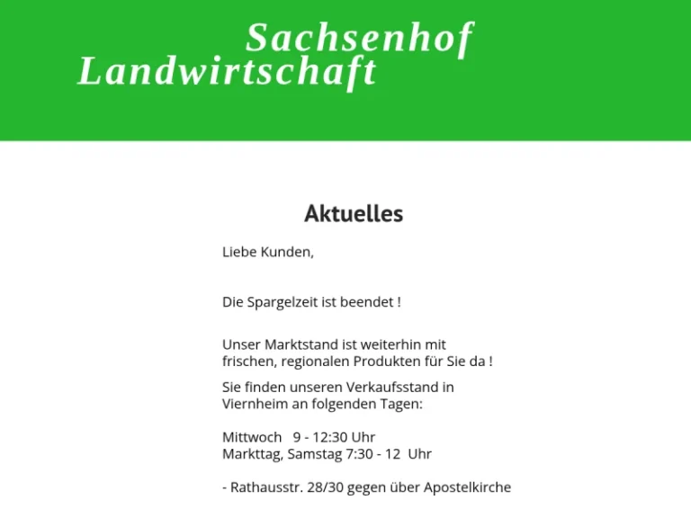 Sachsenhof - Hessen in Viernheim