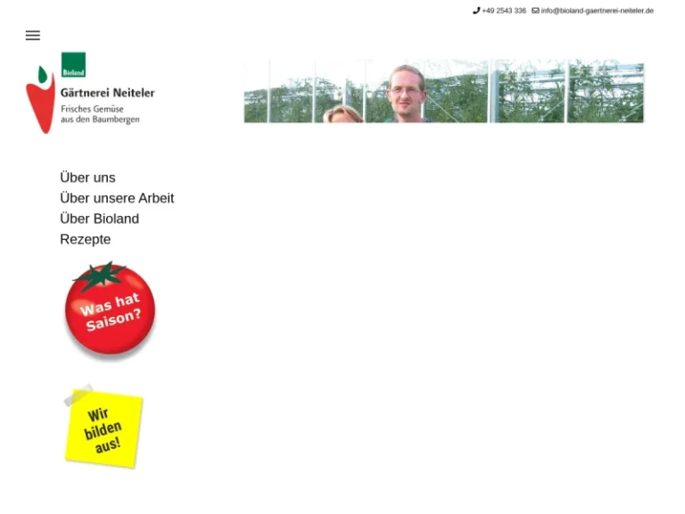 Bioland Gärtnerei Neiteler Vertriebs Gbr. - Nordrhein-Westfalen in Nottuln
