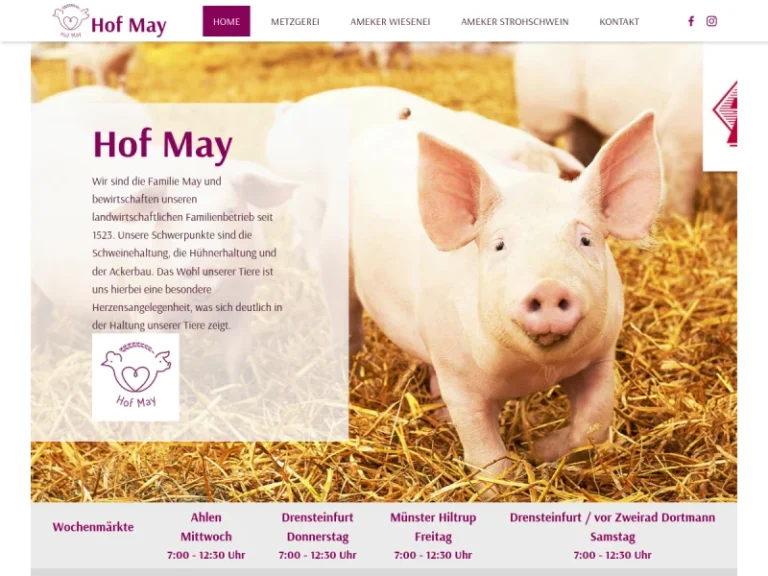 Ameker Hofladen & Hofmetzgerei May - Nordrhein-Westfalen in Drensteinfurt