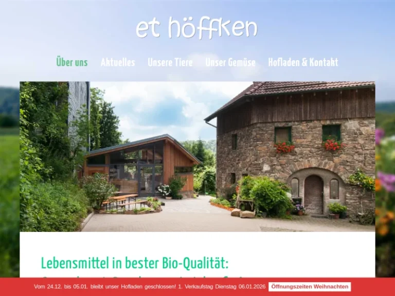 Gut Hohenscheid – Naturland Biohof Hofladen - Nordrhein-Westfalen in Solingen