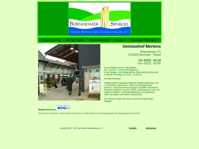 L Gemüsehof Mertens - Nordrhein-Westfalen in Bornheim