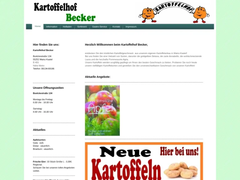 Kartoffelhof Becker (Hofladen) - Hessen in Wiesbaden