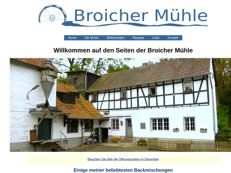 Die Broicher Mühle - Nordrhein-Westfalen in Wachtberg