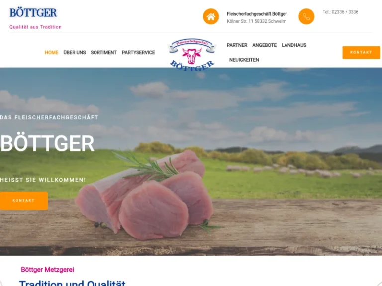 Fleischerfachgeschäft Böttger – Schwelm - Nordrhein-Westfalen in Schwelm