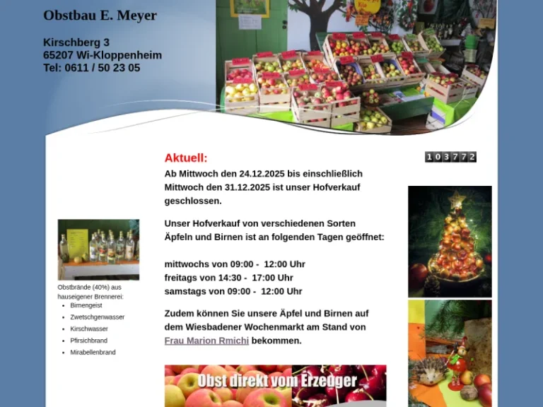 Obstbau E. Meyer - Hessen in Wiesbaden