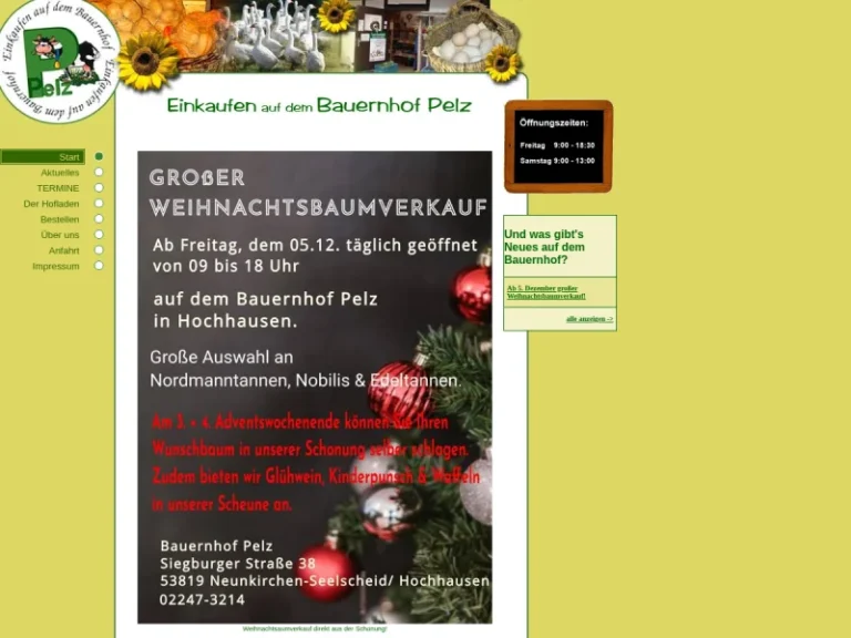 Bauernhof Pelz Inh. Siegfried Pelz - Nordrhein-Westfalen in Neunkirchen-Seelscheid