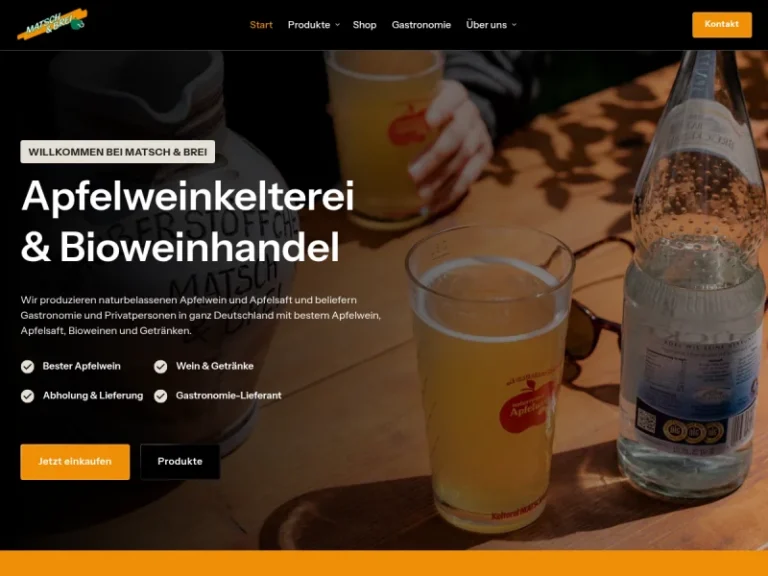 MATSCH & BREI – Kelterei & Bioweinhandel - Hessen in Wiesbaden