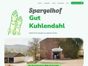 Spargelverkauf Gut Kuhlendahl - Nordrhein-Westfalen in Mettmann